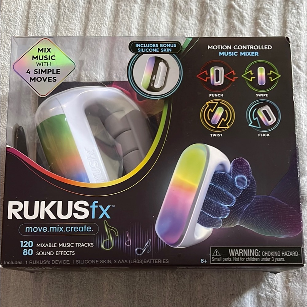 RUKUSfx Motion Controlled Music Mixer
